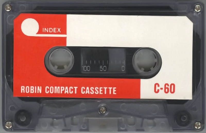 Compact Cassette Robin 60 Type I Normal 1979 Hong Kong