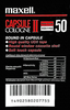 Compact Cassette Maxell Capsule II 50 "Cologne" Type II Chrome 1990 Europe