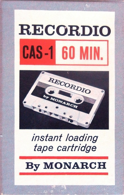 Compact Cassette Monarch Recordio 60 "CAS-1" Type I Normal USA