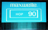 Compact Cassette Maxwelle 90 "HOP" Type I Normal Hong Kong