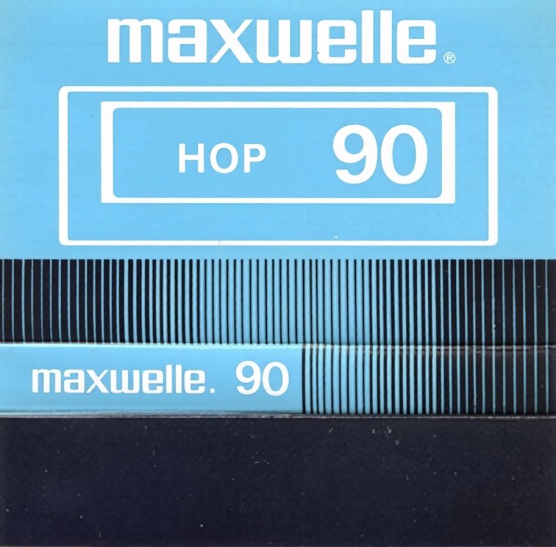 Compact Cassette Maxwelle 90 "HOP" Type I Normal Hong Kong
