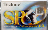 Compact Cassette Technic SP 60 Type I Normal Iran