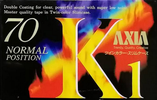 Compact Cassette AXIA K1 70 "K1A 70" Type I Normal 1993 Japan