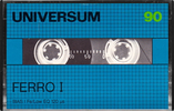 Compact Cassette Universum 90 Type I Normal 1983 Europe