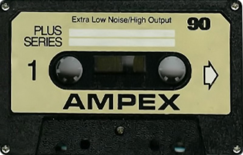Compact Cassette Ampex Plus Series 90 Type I Normal 1978 Brazil