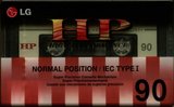 Compact Cassette LG HP 90 Type I Normal 1995 Europe