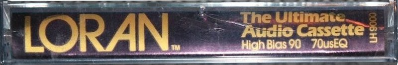 Compact Cassette Loran 90 Type II Chrome 1983 USA