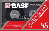 Compact Cassette BASF Ferro Extra I 46 Type I Normal 1991 Europe