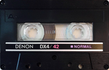 Compact Cassette Denon DX4 42 Type I Normal 1983 Japan