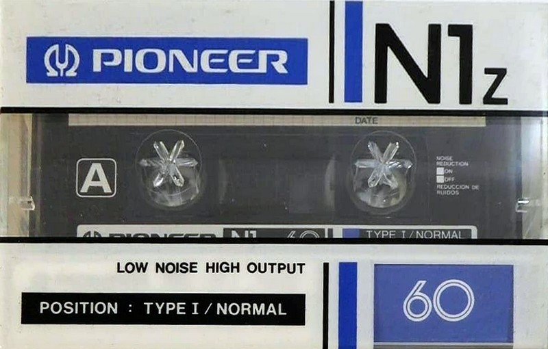Compact Cassette Pioneer N1z 60 Type I Normal 1983 Japan