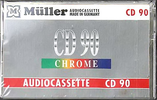 Compact Cassette Müller 90 Type II Chrome Germany