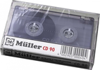 Compact Cassette Müller 90 Type II Chrome Germany