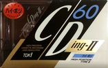 Compact Cassette TDK CDing 2 60 "CDING2-60M" Type II Chrome 1991 Japan