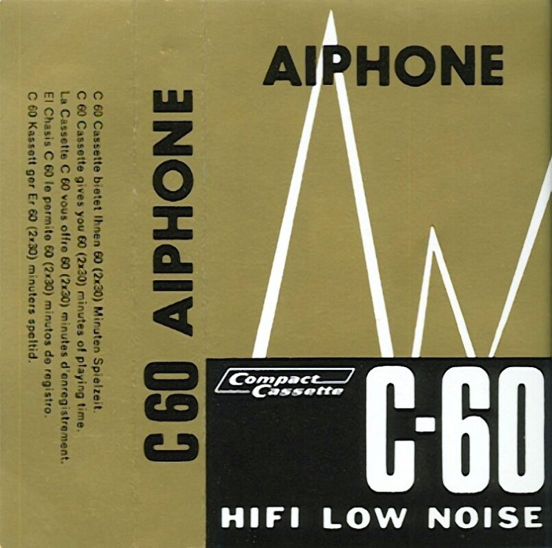 Compact Cassette Aiphone 60 Type I Normal Germany