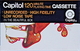Compact Cassette Capitol Psychedelic Mushroom 120 Type I Normal 1970 USA