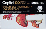 Compact Cassette Capitol Psychedelic Mushroom 120 Type I Normal 1970 USA