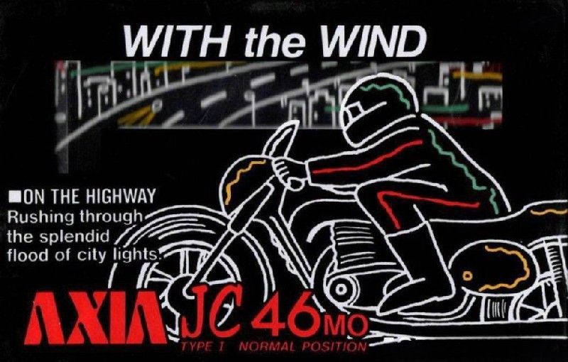 Compact Cassette AXIA JC 46 "JC 46 MO With the Wind" Type I Normal 1987 Japan