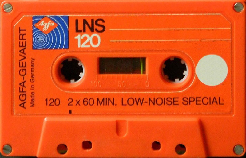 Compact Cassette AGFA LNS 120 Type I Normal 1975 Europe