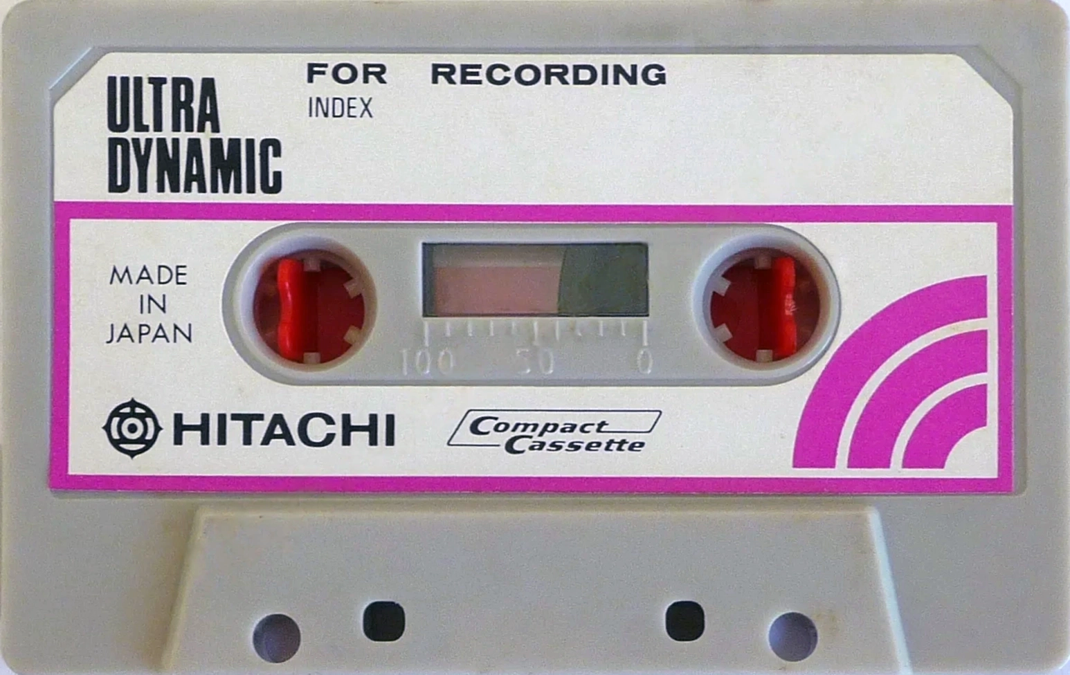 Compact Cassette Hitachi "G-21237" Demonstration Tape 1980 Japan