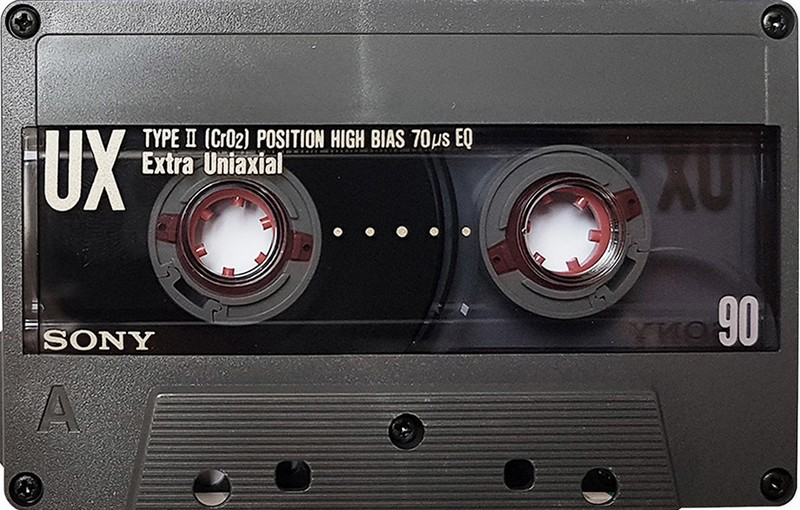 Compact Cassette Sony UX 90 Type II Chrome 1990 North America