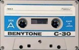 Compact Cassette Benytone 30 Type I Normal 1977 Europe