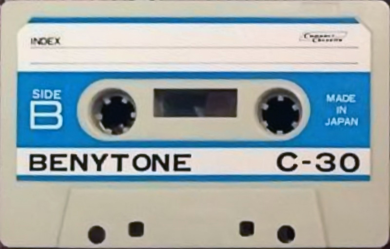 Compact Cassette Benytone 30 Type I Normal 1977 Europe