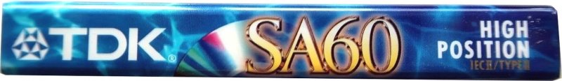 Compact Cassette TDK SA 60 "SA-60EB" Type II Chrome 1997 Worldwide