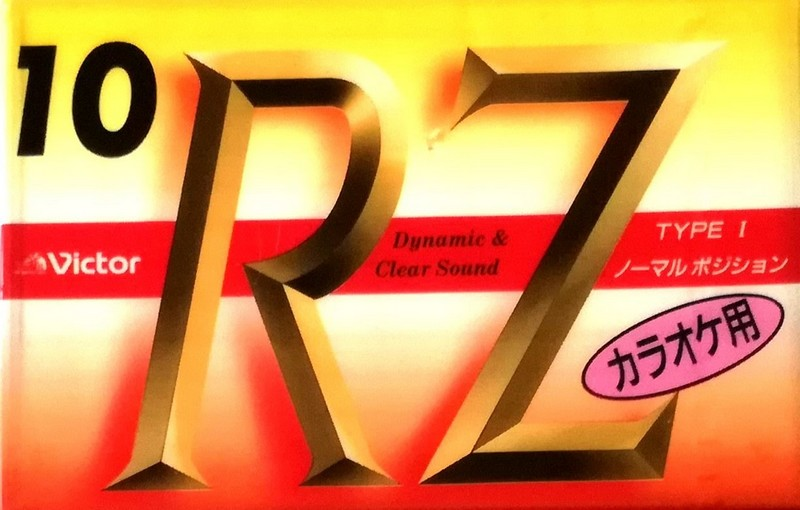 Compact Cassette Victor RZ 10 "RZ-10C" Type I Normal 1991 Japan