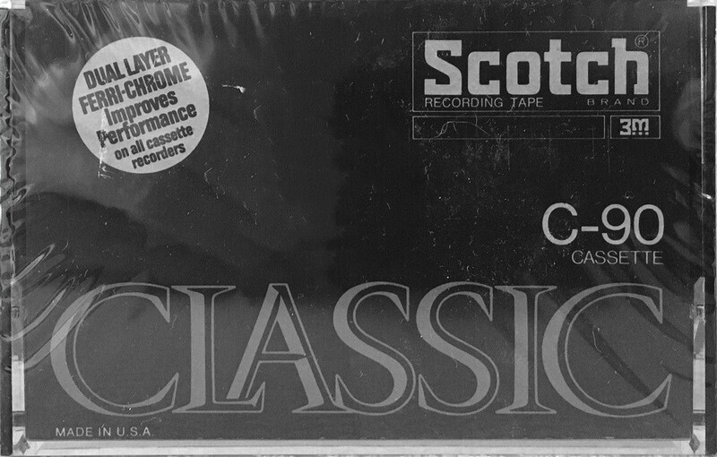 Compact Cassette Scotch Classic 90 Type III Ferro Chrome 1975 USA