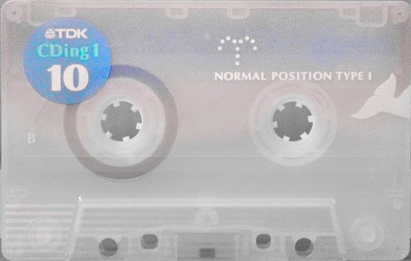 Compact Cassette TDK CDing 1 10 "CD1-10U" Type I Normal 2005 Japan