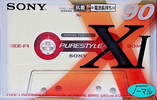 Compact Cassette Sony XI 90 "Purestyle C-90X1D" Type I Normal 1997 Japan