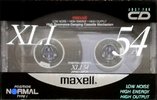 Compact Cassette Maxell XLI 54 Type I Normal 1990 Japan
