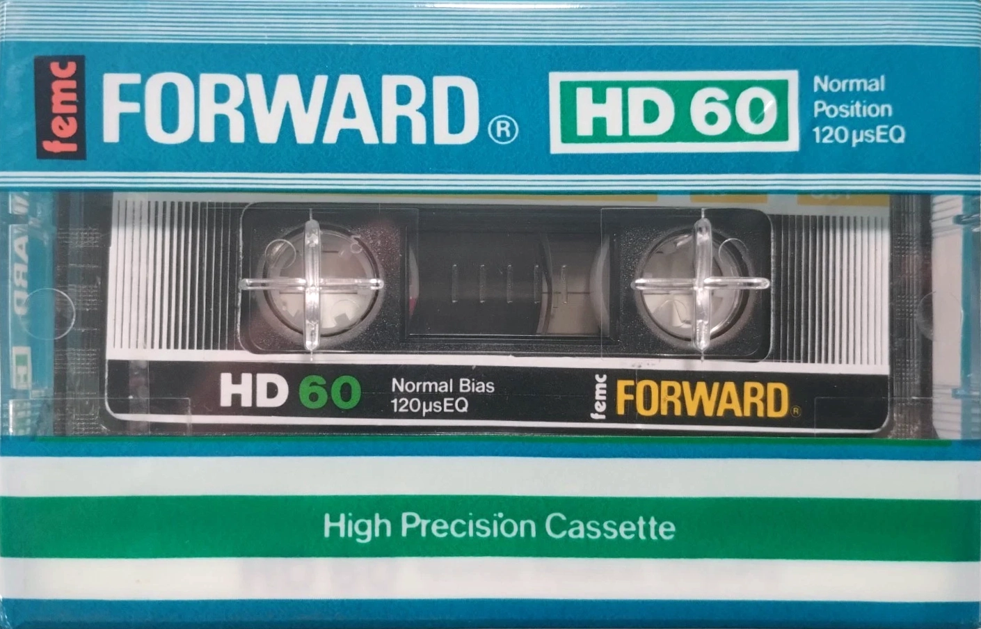 Compact Cassette femc / Forward HD 60 Type I Normal 1985 Taiwan