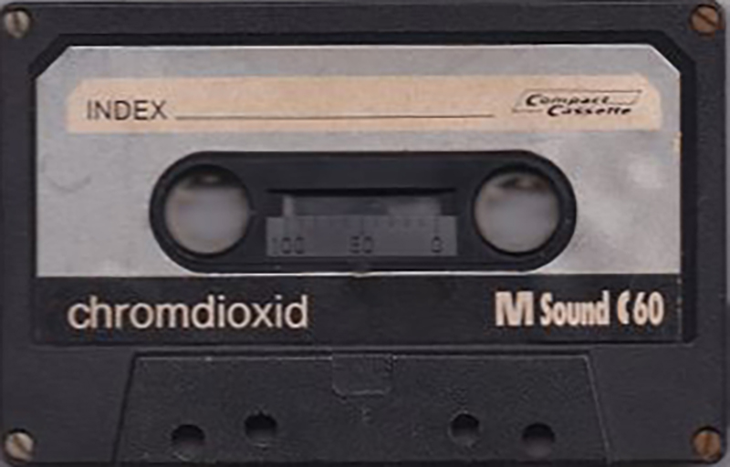 Compact Cassette M Sound 60 Type II Chrome 1976 Europe