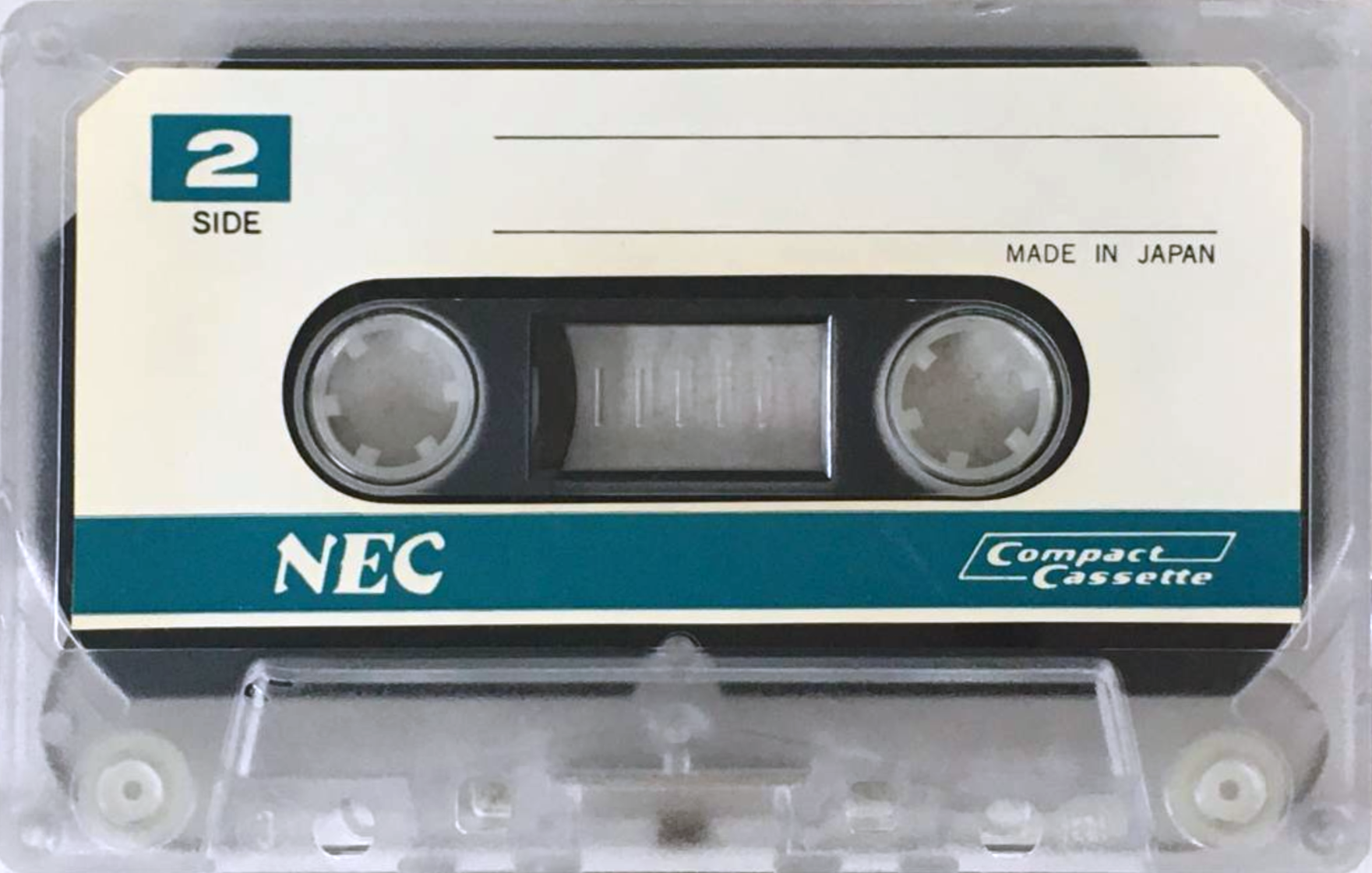 Compact Cassette NEC TR "TR-205PL" Demonstration Tape 1972 Japan