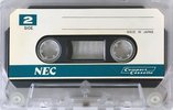 Compact Cassette NEC TR "TR-205PL" Demonstration Tape 1972 Japan