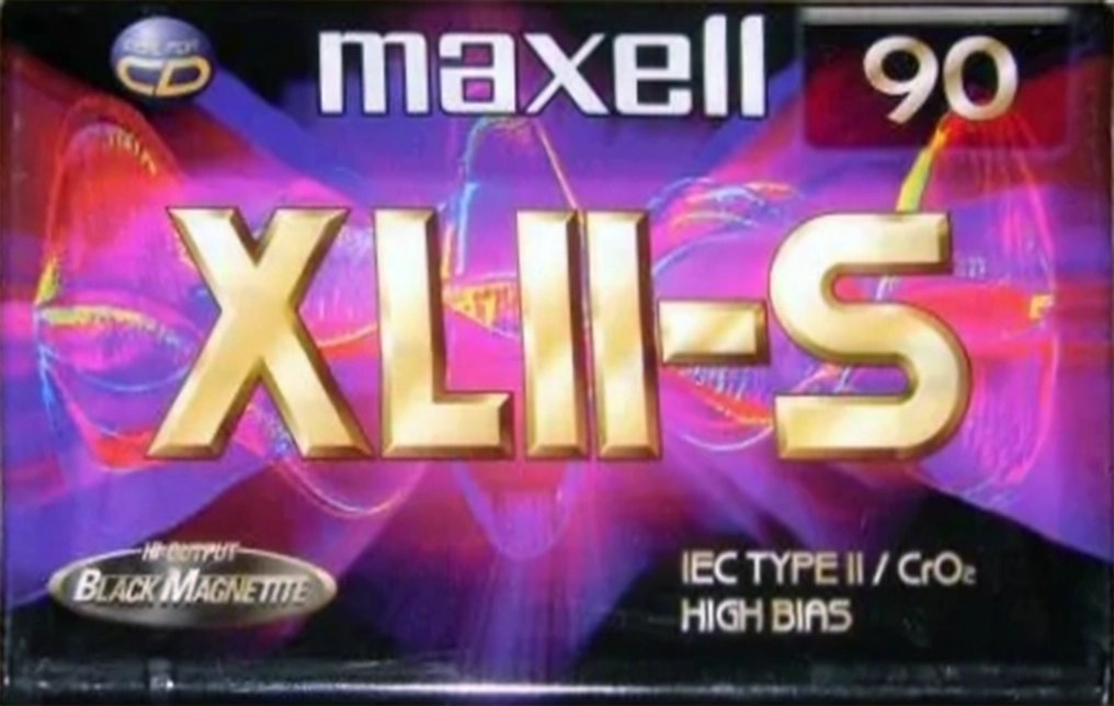 Compact Cassette Maxell XLII-S 90 Type II Chrome 1999 Europe