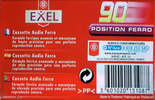 Compact Cassette Exel 90 Type I Normal Europe