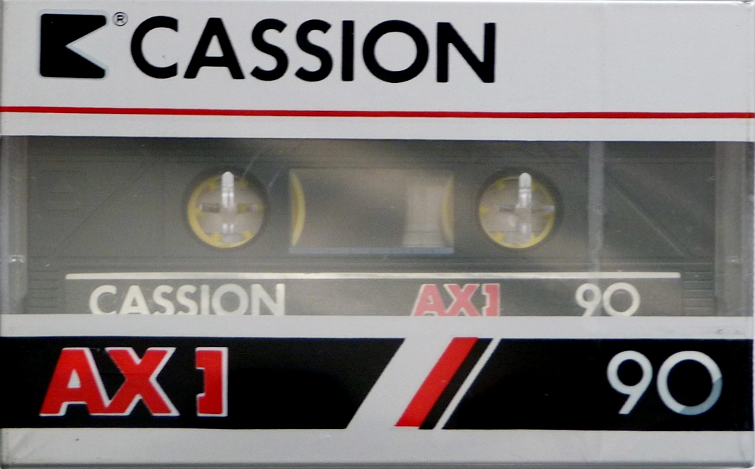 Compact Cassette Cassion AX I 90 Type I Normal 1990 Canada