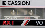 Compact Cassette Cassion AX I 90 Type I Normal 1990 Canada