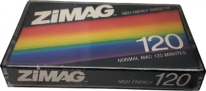 Compact Cassette Zimag 120 Type I Normal 1981 USA