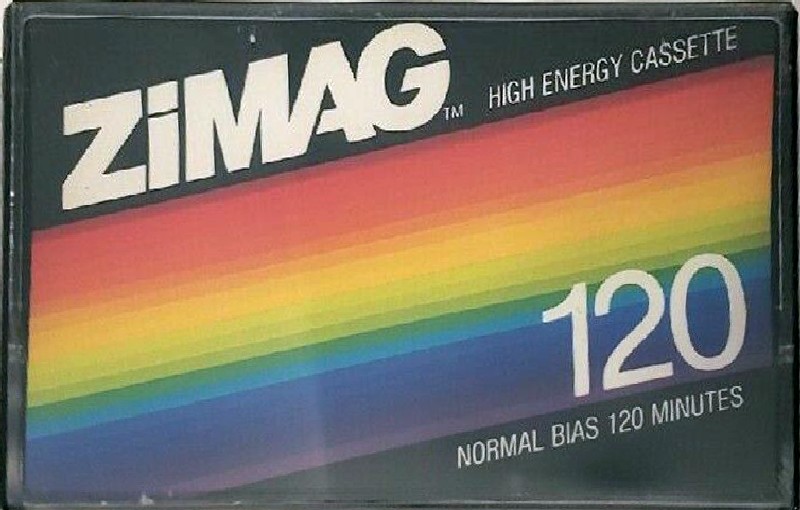 Compact Cassette Zimag 120 Type I Normal 1981 USA