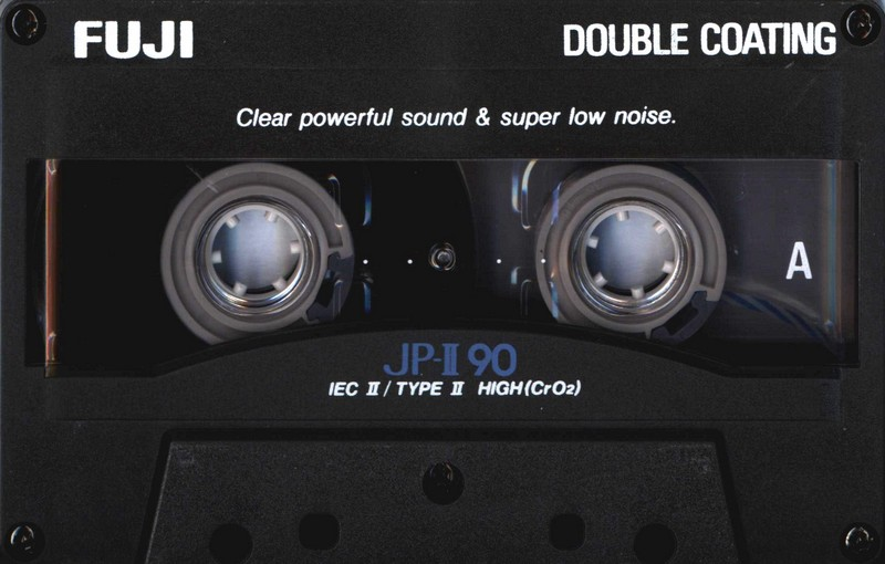 Compact Cassette Fuji JP-II 90 Type II Chrome 1992 Europe