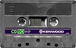 Compact Cassette Kenwood CD 90 Type II Chrome 1982 Japan