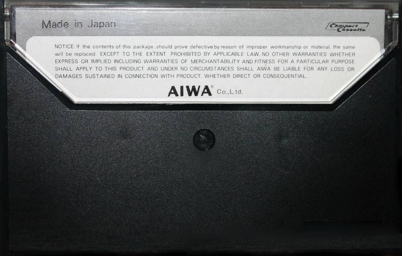 Compact Cassette Aiwa LN 60 Type I Normal 1976 Europe