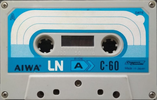 Compact Cassette Aiwa LN 60 Type I Normal 1976 Europe