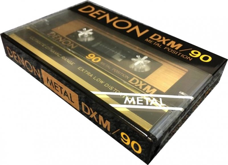 Compact Cassette Denon DXM 90 Type IV Metal 1981 Japan