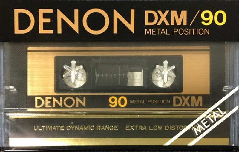 Compact Cassette Denon DXM 90 Type IV Metal 1981 Japan