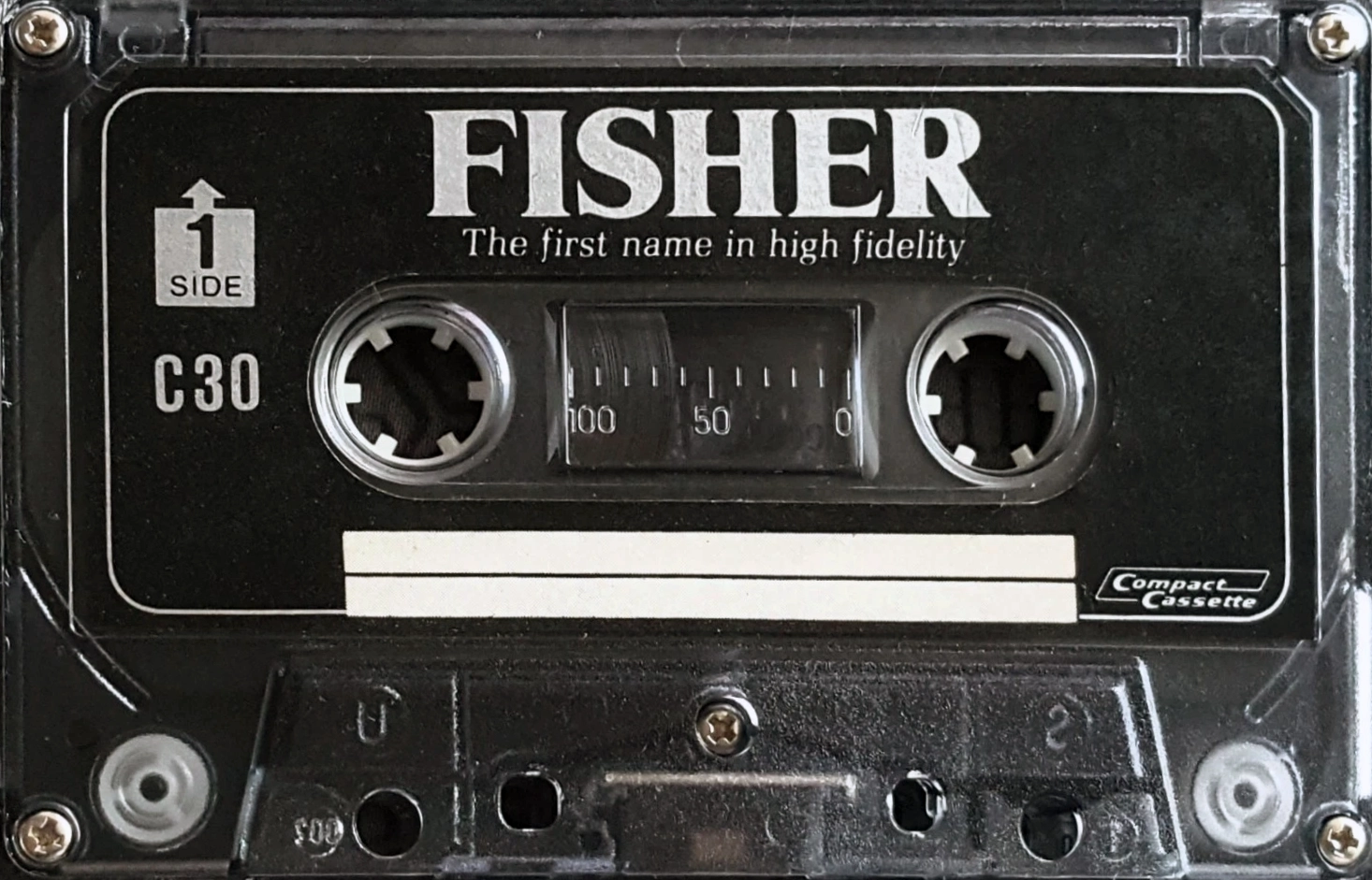 Compact Cassette Fisher LN 30 Type I Normal 1982 USA