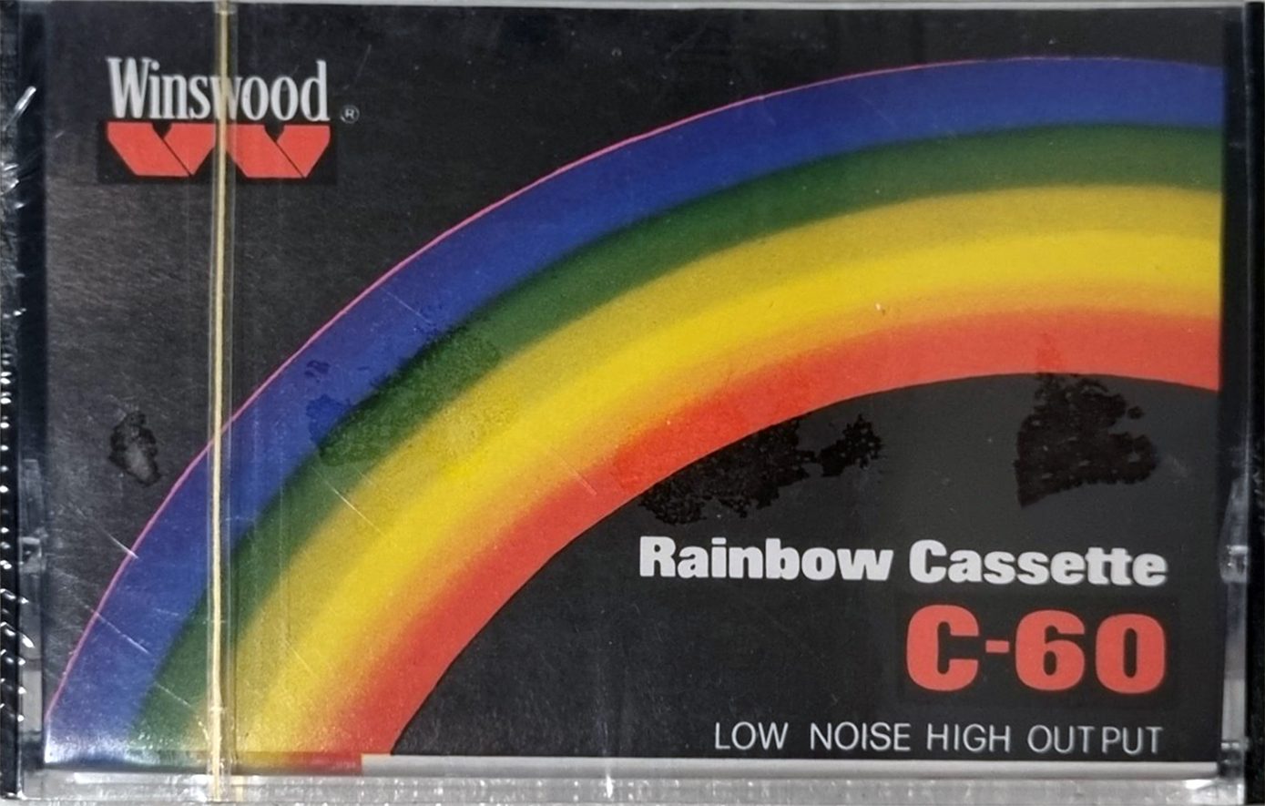 Compact Cassette Winswood Rainbow 60 Type I Normal Japan